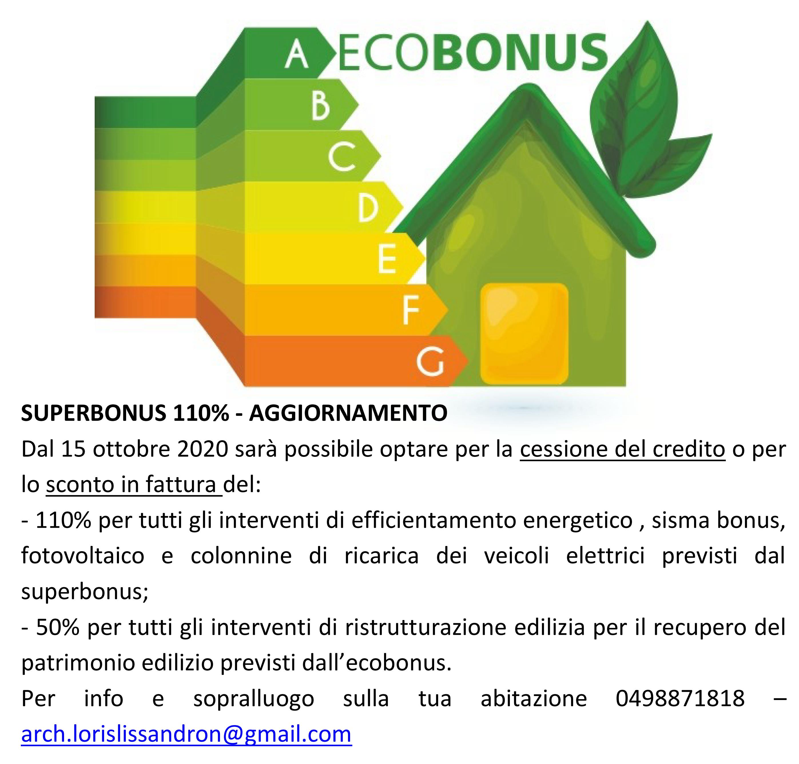 Decreto Rilancio – Ecobonus 110%